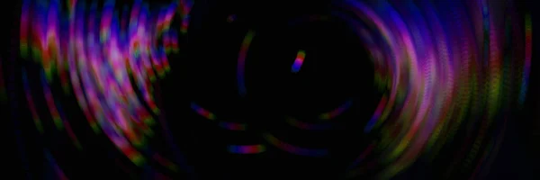 ソフトバイオレットピンクは 現代の休日のバナーのためのボケの背景概念をぼかす ヴィンテージ輝く色の回転円渦ホログラフィック虹色の動きのぼかし — ストック写真