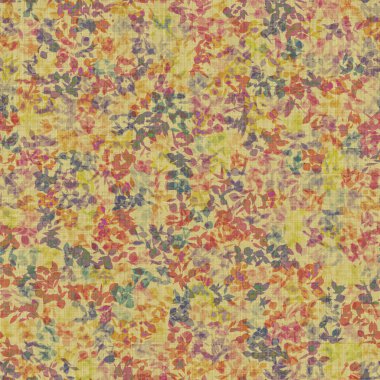 Sarı turuncu şekilli sonbahar çiçekleri turuncu arkaplanda ve ayrılır. Kağıt, tekstil, kumaş, kumaş ambalajsız konsept