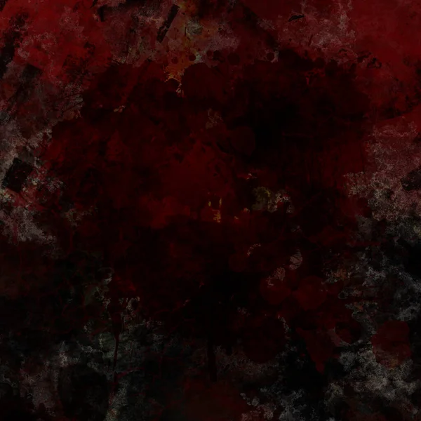 Koyu bordo kırmızı tonlar, sepia fırça darbeleri korku akışını şekillendirir arka planda eski boyalı duvar vintage grunge smear doku duvar kağıdı veya kağıt