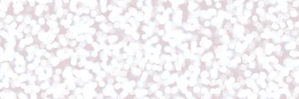 抽象的な冬は灰色の背景に豪華な白いボケのライトを導いた 祭りのお祝いの輝きネオン輝くディスコライトのダイナミックなシーンを輝きます 魔法の輝くファンタジー空間 年賀状 — ストック写真