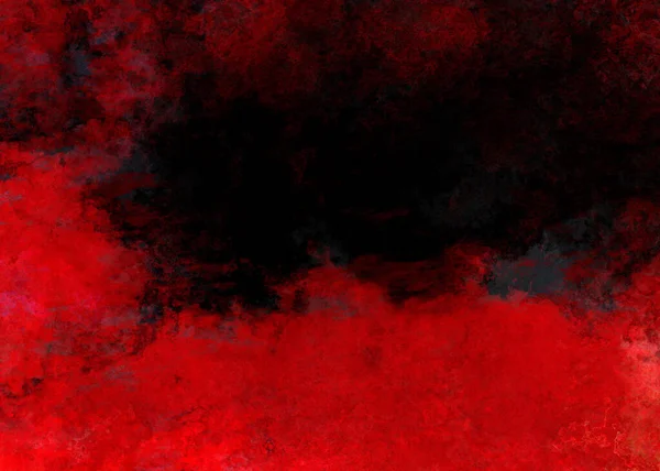 Black Red Background Color Splash Rough Distressed Vintage Grunge Background — Stock Photo, Image