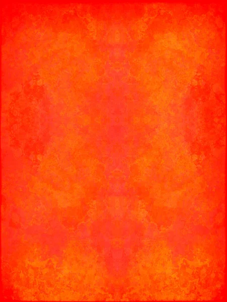 Brilhante Laranja Vermelho Arte Quente Abstrato Com Ornamento Formas Papel — Fotografia de Stock