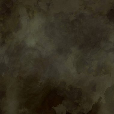 Hasarlı ve dökülen sıvı tek renkli arkaplan mermer desenli ve suluboya koyu zeytin veya ordunun yeşil eğimli damlası ve damlası.