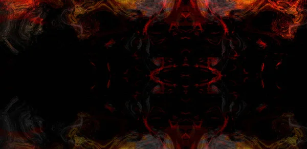 Абстрактний Темно Теплий Фон Імпресіонізму Червоним Помаранчевим Акварельним Папером Розбризкувані — стокове фото