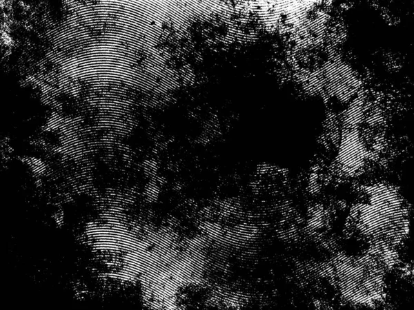 Abstracte Zwart Wit Papier Halftoon Graveren Grunge Lijn Kunst Achtergrond — Stockfoto