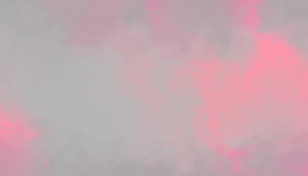 Abstract Roze Aquarel Inkt Kleurstof Overgang Grijze Achtergrond Verf Bloeden — Stockfoto