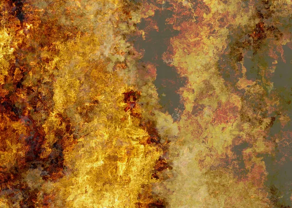 Abstract Bruin Oranje Gele Achtergrond Oud Papier Ontwerp Geruïneerd Grunge — Stockfoto