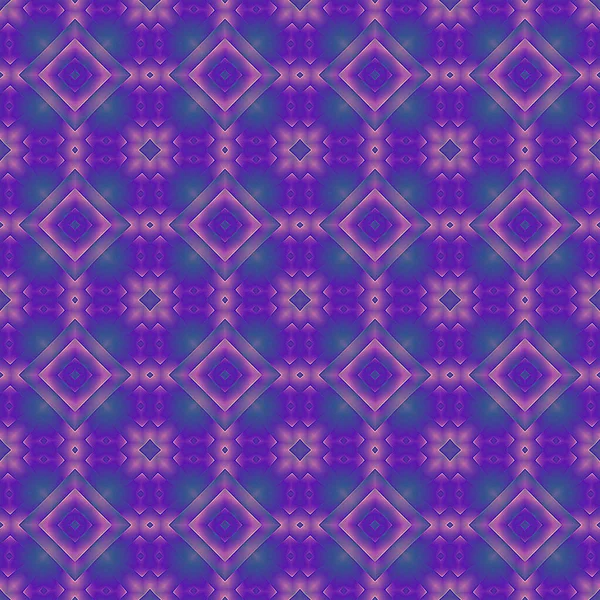 Nahtlose Lila Violett Rote Retro Muster Fraktale Formen Psychedelische Textur — Stockfoto