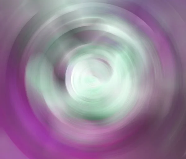 灯火效果紫色绿色涡旋或淡色涡旋效果 彩虹螺旋形波带抽象涡旋 派对混乱在紫色绿色和白色 儿童时装设计 — 图库照片
