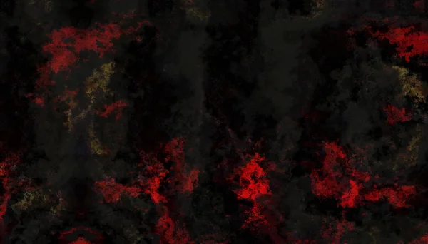 Abstrato Escuro Quente Horror Gótico Fundo Com Vermelho Cinza Aquarela — Fotografia de Stock