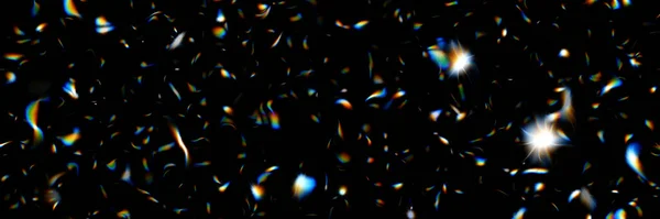 インターレースデジタルと歪み効果と暗い背景にカラフルなネオングリッチサークル形状 シンセ ウェーブ 蒸気波サイバーパンクスタイル レトロな未来派 ウェブパンク レイヴDjテクノ — ストック写真