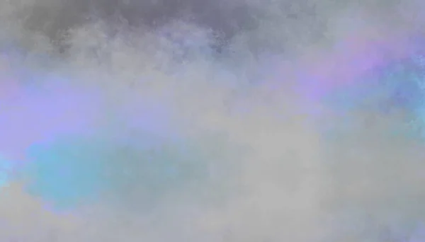 Fond Gris Abstrait Avec Éclaboussure Bleu Violet Pastel Motif Tache — Photo