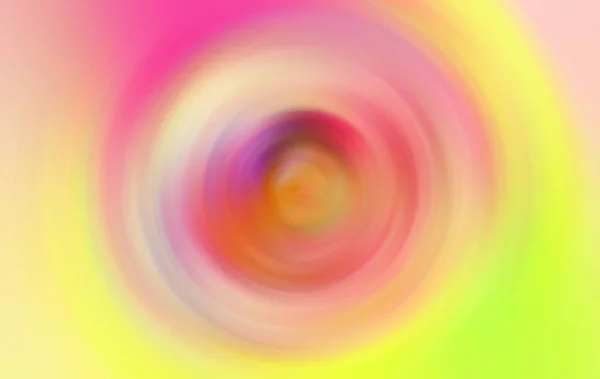 Abstract fluid swirl or vortex of bright green yellow pink summer mix shape spiral liquid twist. Magic spiral illusion in digital illustration. Great as background, festive wallpaper, print or cover.