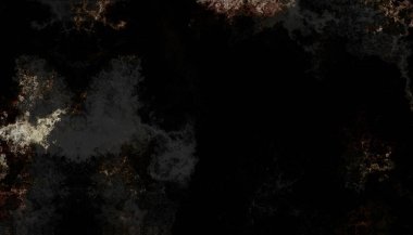 Tek renkli korku parkı esmer arkaplan çizimi, eski moda grunge çimento dokusu ve koyu kömür siyah ve gri renkli boya. Somut doku arka plan çamurlu rengi