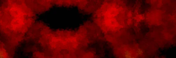 Energy Bright Red Dark Black Watercolor Spilled Marbled Shapes Background — Foto Stock