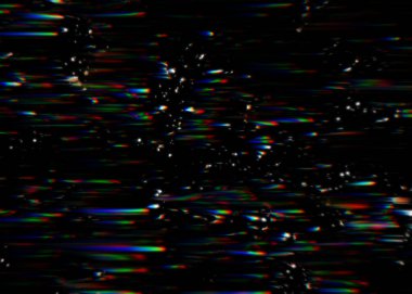 Dijital arıza ve bozulma kozmos yıldızları hata etkisi. Gelecekçi siberpunk asit fantastik neon sıvısı ve hız kirişleri. Geçmişe dönük fütürizm, web punk, çılgın DJ tekno estetik neon renk düzeni