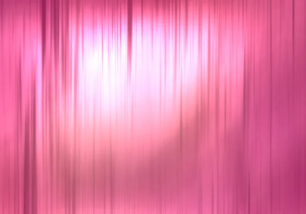 Pink closed curtain with light spots and shapes in a theater for your design. Shiny metal 3D bright pink drapes reflected smooth elegant silk or satin. Luxury cloth, abstract wavy folds.