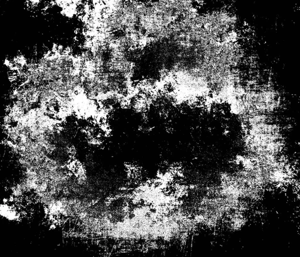 Abstract White Hand Drawn Splashed Scratched Textured Black Background Dark — Fotografia de Stock