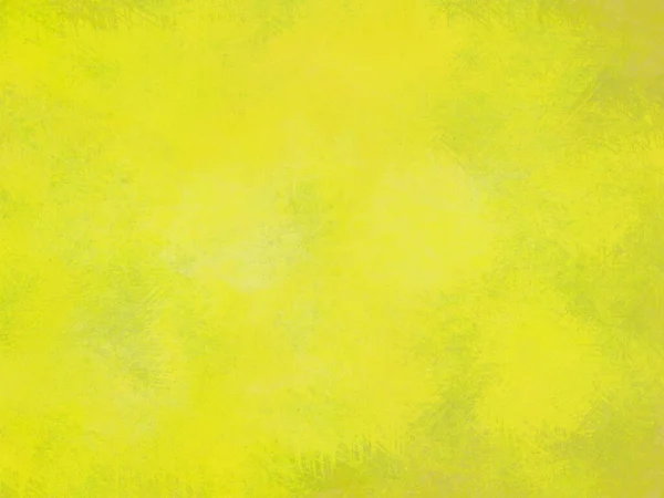 Bright Yellow Lemon Green Aquarelle Painted Paper Textured Canvas Design — ストック写真