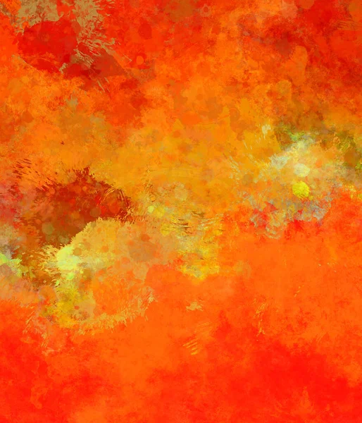 Abstract Bright Red Orange Yellow Splashed Autumn Background Fall Rusty — 스톡 사진