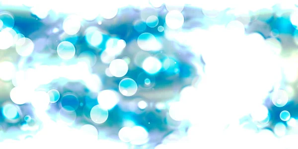Nature Fresh Water Blue Cyan Natural Background Paper Circle Light — Stockfoto