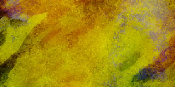 Abstract Orange Yellow Brown Autumn Background Old Pixel Art Pattern — 스톡 사진