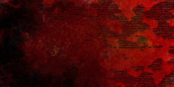 Graphic Background Design Dark Red Destroyed Wall Wood Floors Tiles — Stok fotoğraf