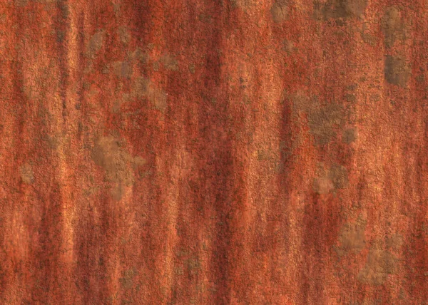 Metal Copper Orange Panel Texture Shiny Steel Rusty Brown Reflection — Stockfoto