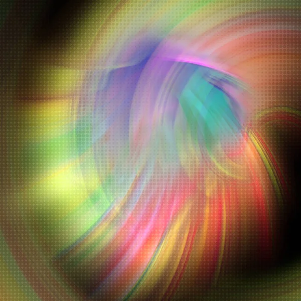 Abstract Movement Blurred Lights Rainbow Colors Digital Glitch Futuristic Effect — Stockfoto