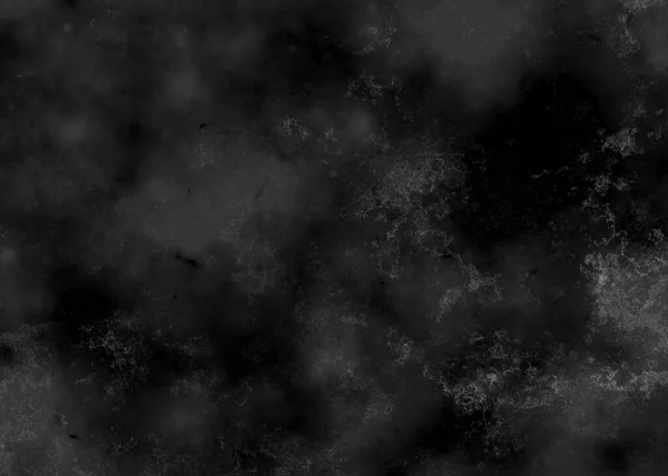 Dark horror grunge wall background with brush strokes. Dust overlay distress texture. Dirty splattered watercolor drips . Black Friday or Halloween wallpaper effect with granules and chalk.