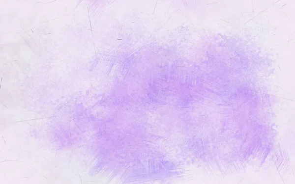 Watercolor Background Heaven Painting Pastel Violet White Soft Colors Painted — ストック写真