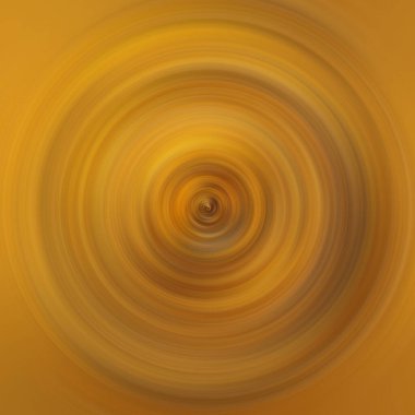 Abstract fluid funnel or vortex of brown orange yellow color mix with darker hole in shape of twist. Magic illusion in digital illustration. Great as background, festive Thanksgiving paper