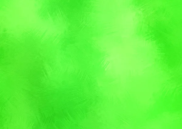 Bright Fresh Neon Green Aquarelle Painted Paper Textured Canvas Design — ストック写真
