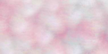 Suluboya arka plan cenneti boyalı suluboya desenli ve tuğlalı menekşe beyazı pembe renklerle boyamış. Fantezi romantik duvar kağıdı. Komik çocuklar Sevimli sevgililer günü aşk festivali.