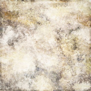 Kahverengi gri kağıt parşömen arka planı ya da soluk ve damarlı çimento duvar. Mermer sıva lekeleri, mürekkep sıçramaları ve tarihi döküntü tasarım, doğa metrosu beton masa tabanı. 