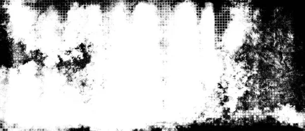 무작위의 검은색 모자이크 정사각형 패턴을 모노크롬 종이를 추상화하 회오리바람 모양이다 — 스톡 사진