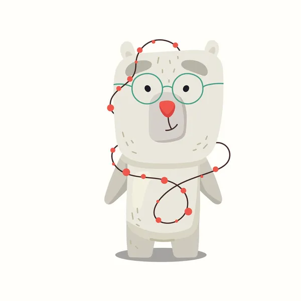 Noel kutup ayısı hediyeler ile