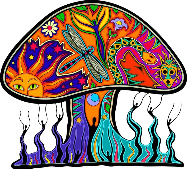 Trippy fungus etiketi