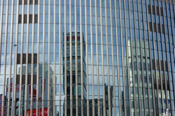 Tokyo Ginza Área Mais Urbana Japão Bairro Construção Colorido Elegante — Fotografia de Stock