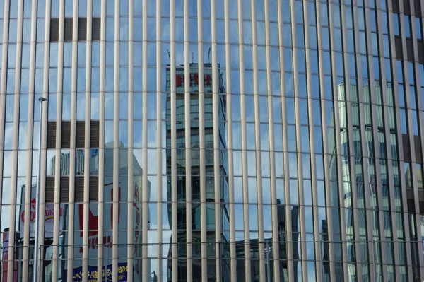 Tokyo Ginza Área Mais Urbana Japão Bairro Construção Colorido Elegante — Fotografia de Stock