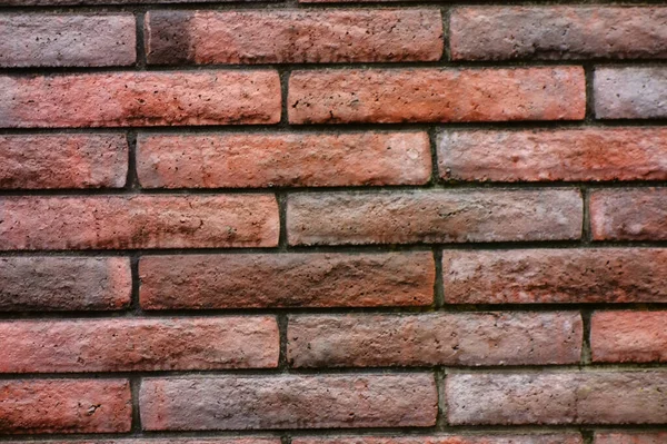 Mur Brique Rouge Fond Texture Espace Copie — Photo