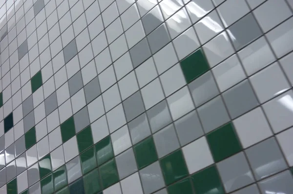 Pattern Stones Reflections Modern Glass Office Buildings — Stock Photo, Image