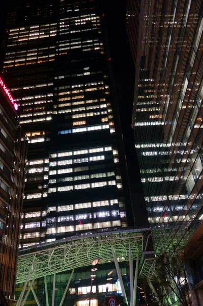 Tokio Japón Noviembre 2017 Vista Nocturna Roppongi Minato Minato Paisaje —  Fotos de Stock