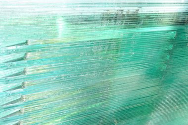 Yeşilimsi sulu boya dokusu ve soyut arkaplan hareketi