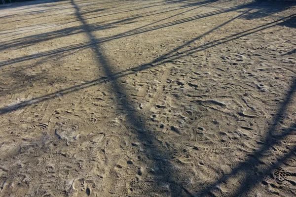 Texture Pattern Sand Traces Dirt Dirt — Photo