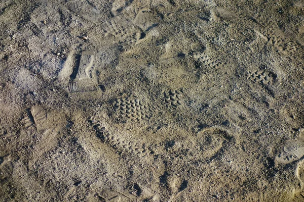 Texture Pattern Sand Traces Dirt Dirt — ストック写真