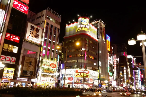 Tokyo Japan January 2018 City Never Sleeps Crowded Day Night — Stockfoto