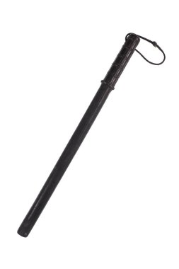 lastik polis copu beyaz arkaplanda izole edildi