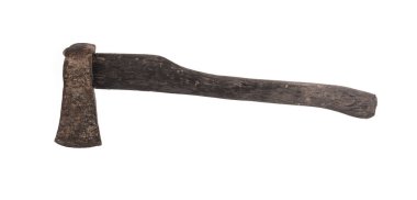  Beyaz arka plan üzerinde izole balta