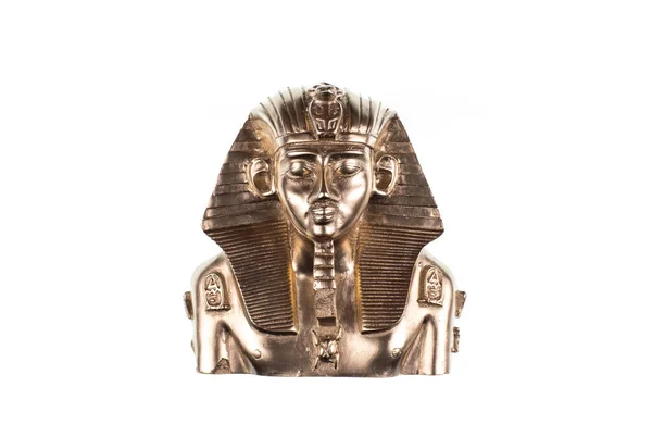 Escultura Miniatura Del Faraón Egipcio — Foto de Stock